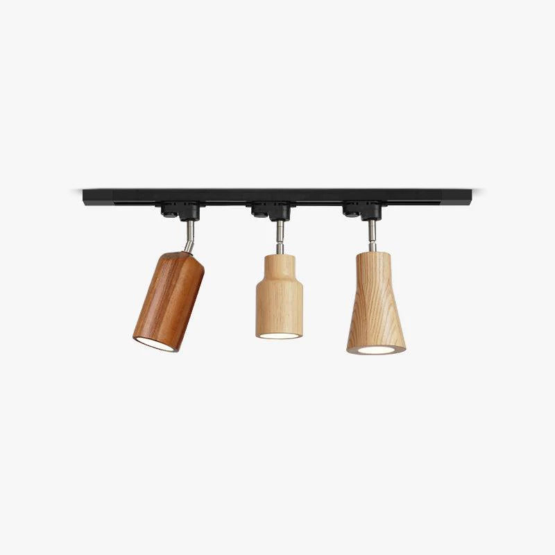 Ursa 14C Wood Track Lighting