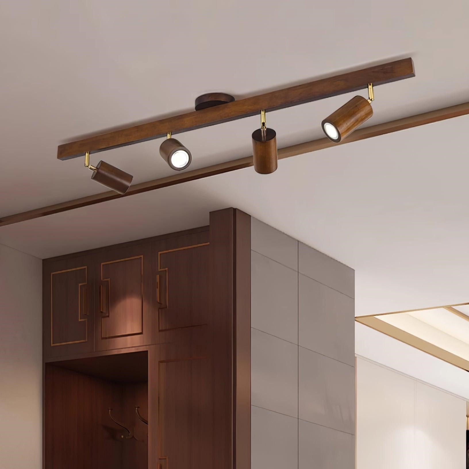 Ursa Wooden Track Lighting