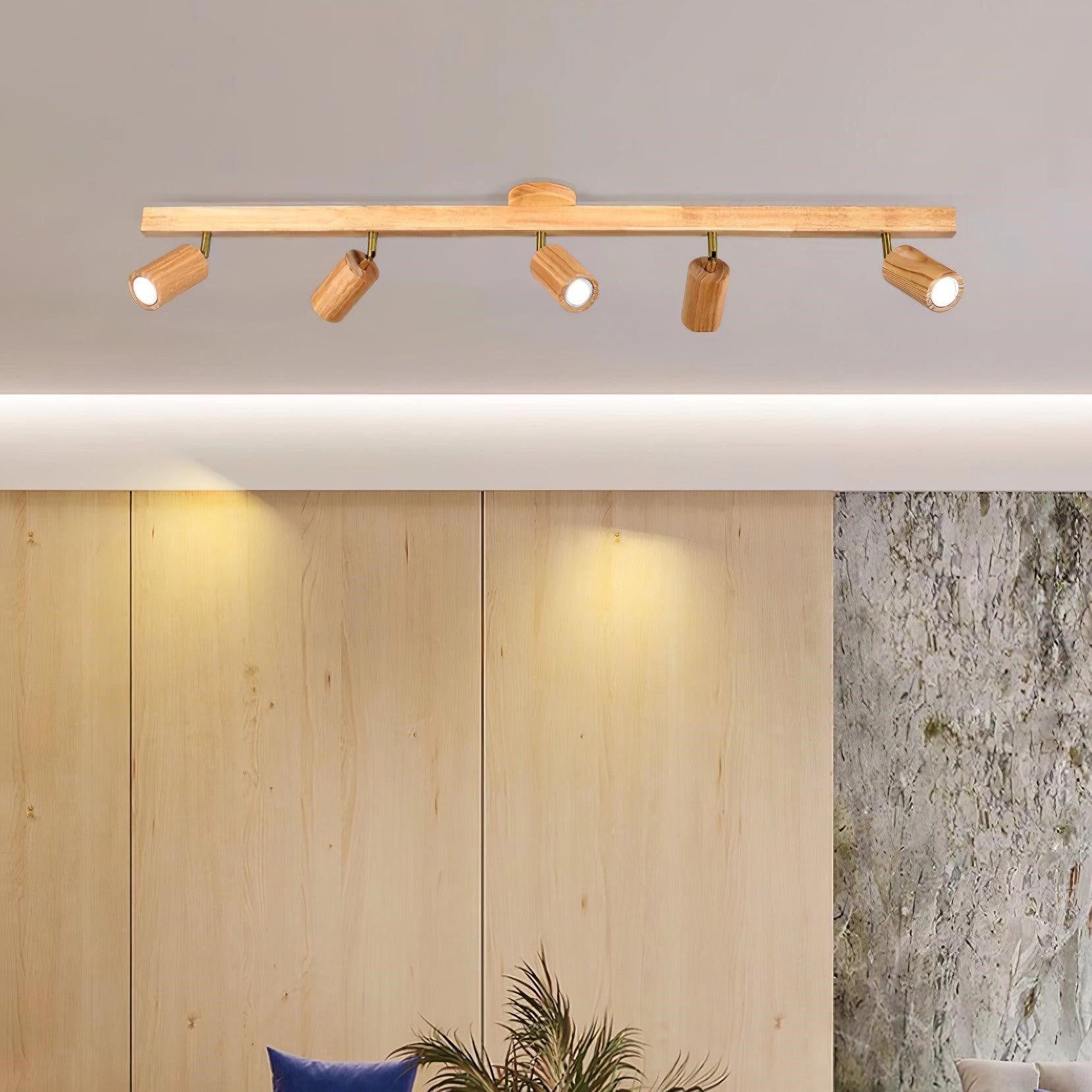 Ursa Wooden Track Lighting