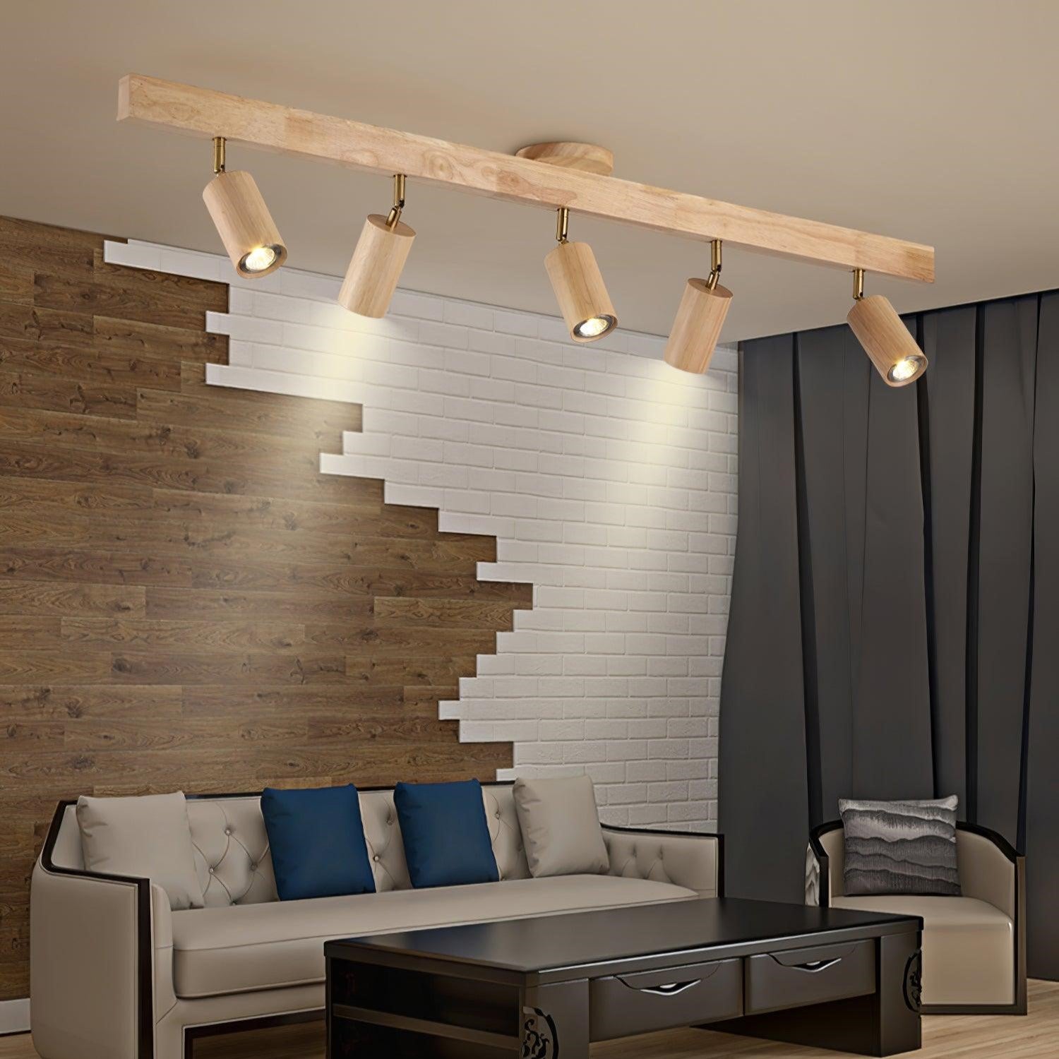 Ursa Wooden Track Lighting