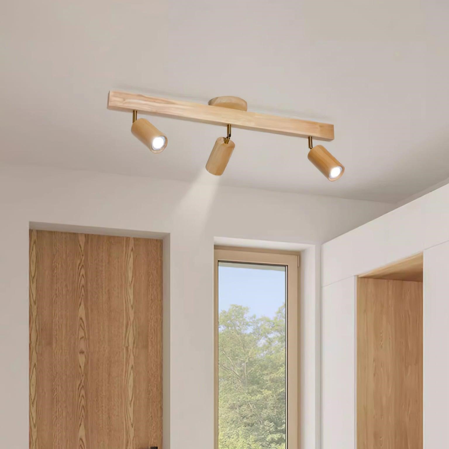 Ursa Wooden Track Lighting