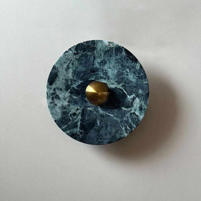 Verde Alpi Marble Sconce
