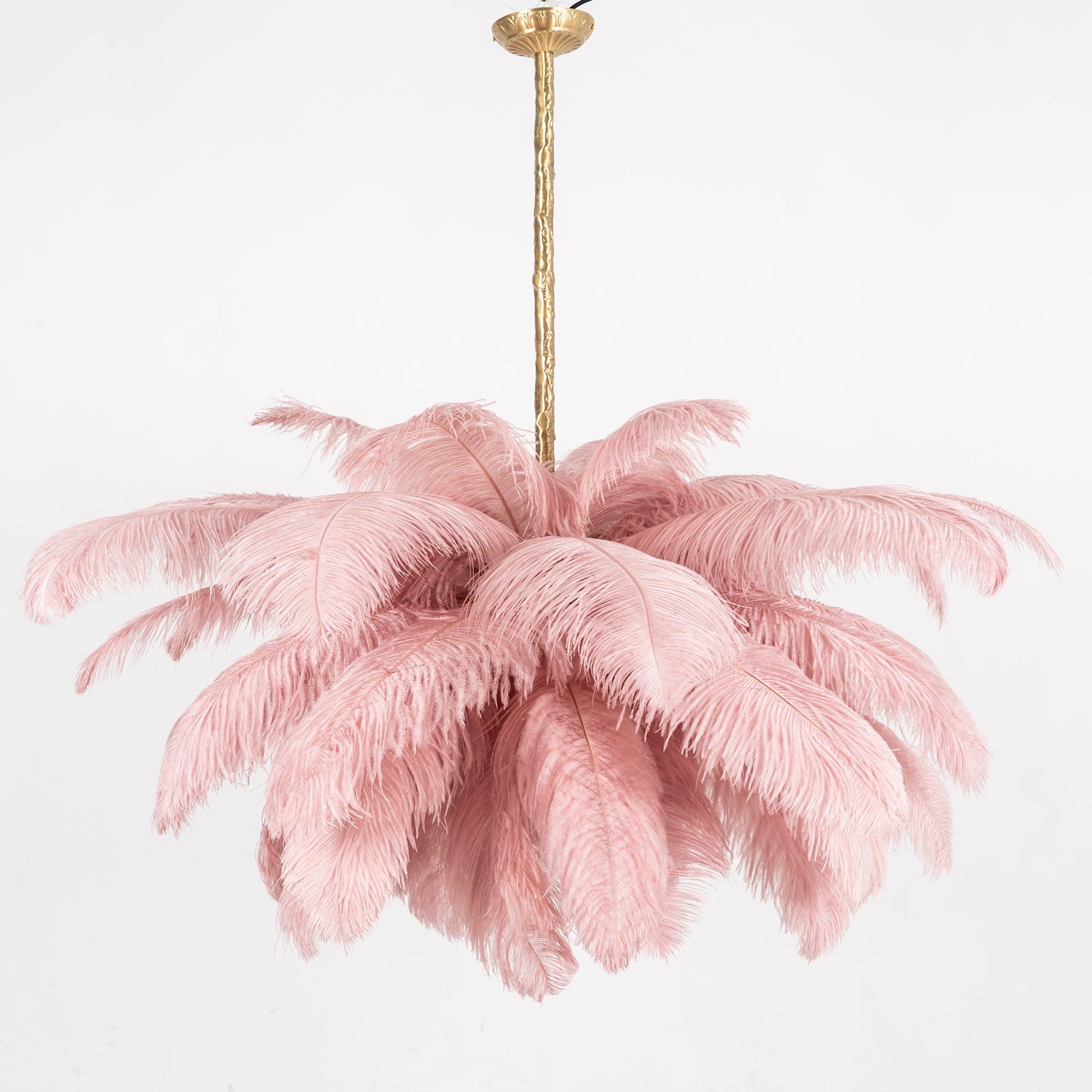 Fero Ostrich Feather Chandelier