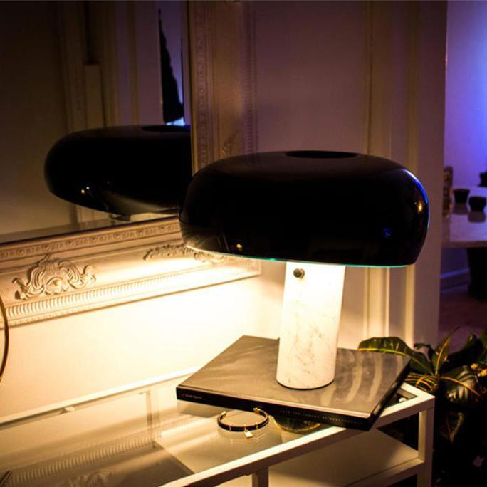 Escober Marble Mushroom Table Lamp
