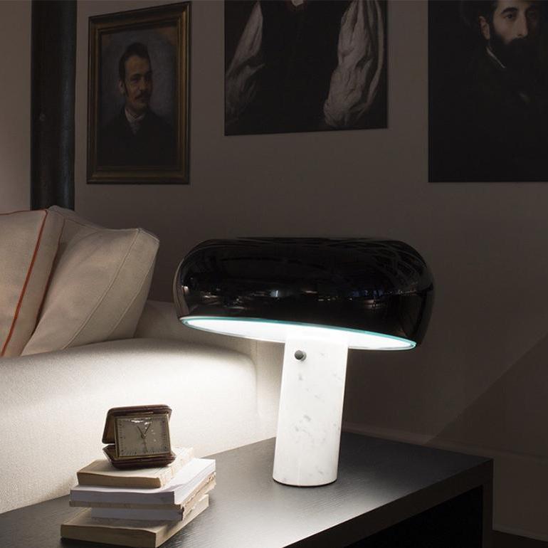 Escober Marble Mushroom Table Lamp