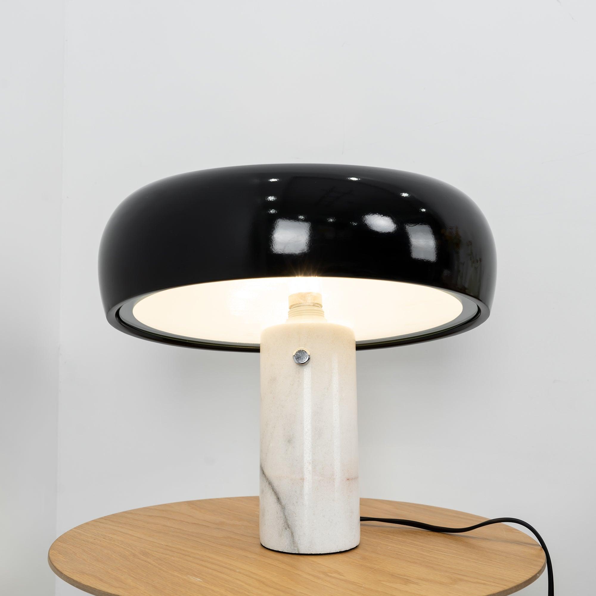 Escober Marble Mushroom Table Lamp
