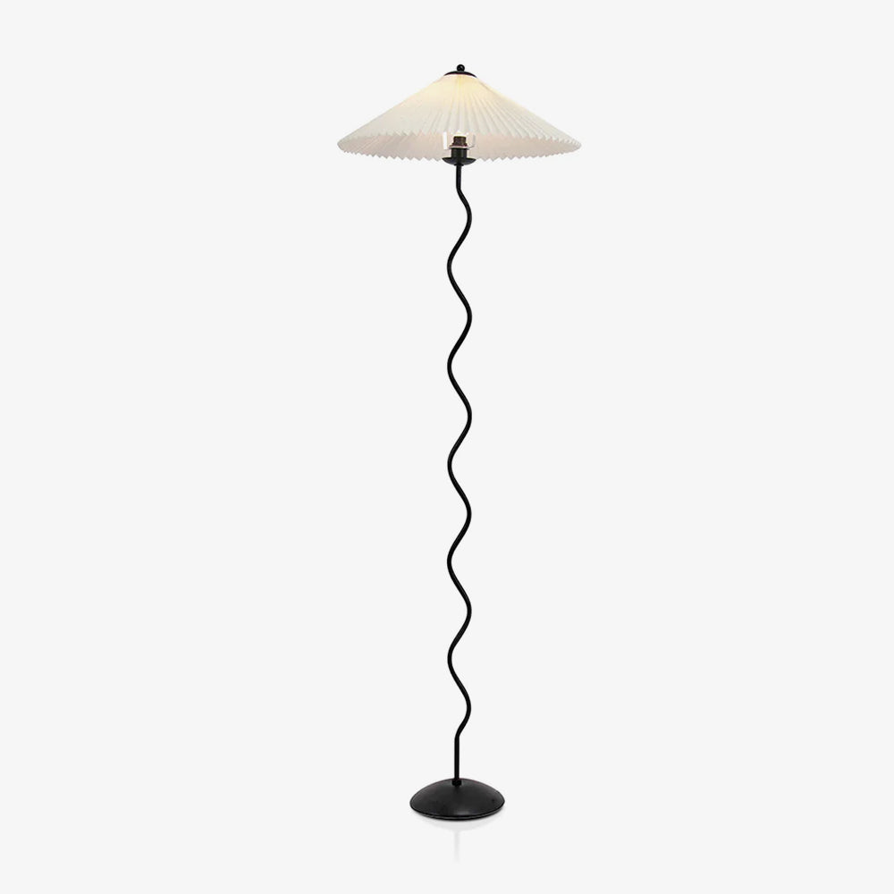Sirna Series Pleated Floor Lamp