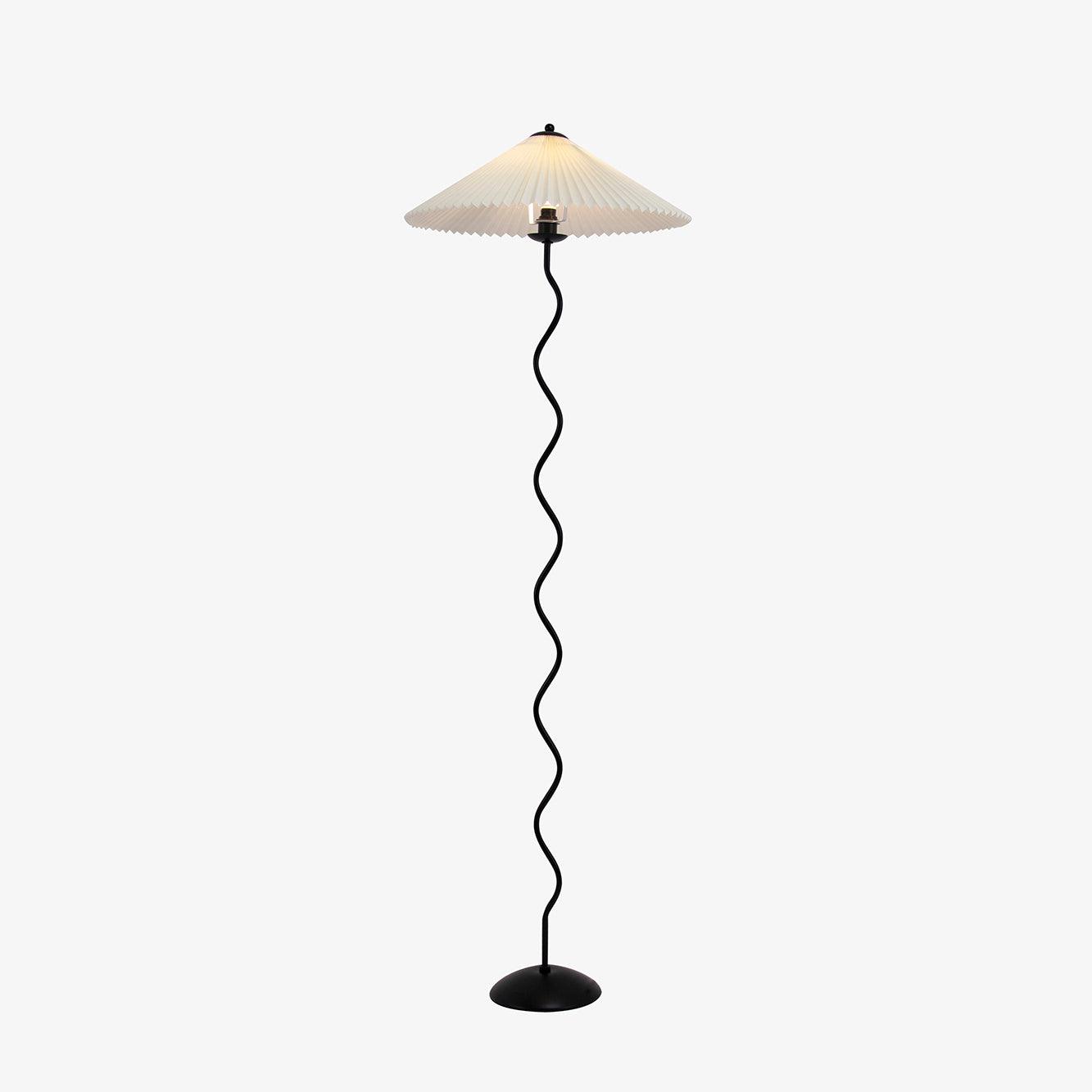 Sirna Series Pleated Floor Lamp